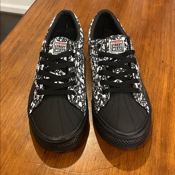 Vision Street Wear Canvas Lo Shoes Skulls AOP Sneakers Skateboard BMX VSW Men 12 - Picture 7 of 12
